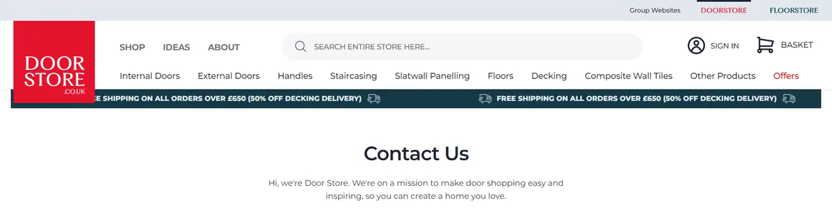 Doorstore, contact-us