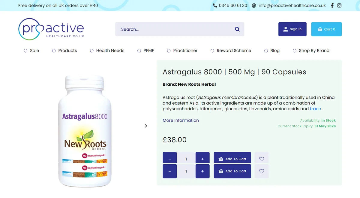 Proactive Healthcare, product view