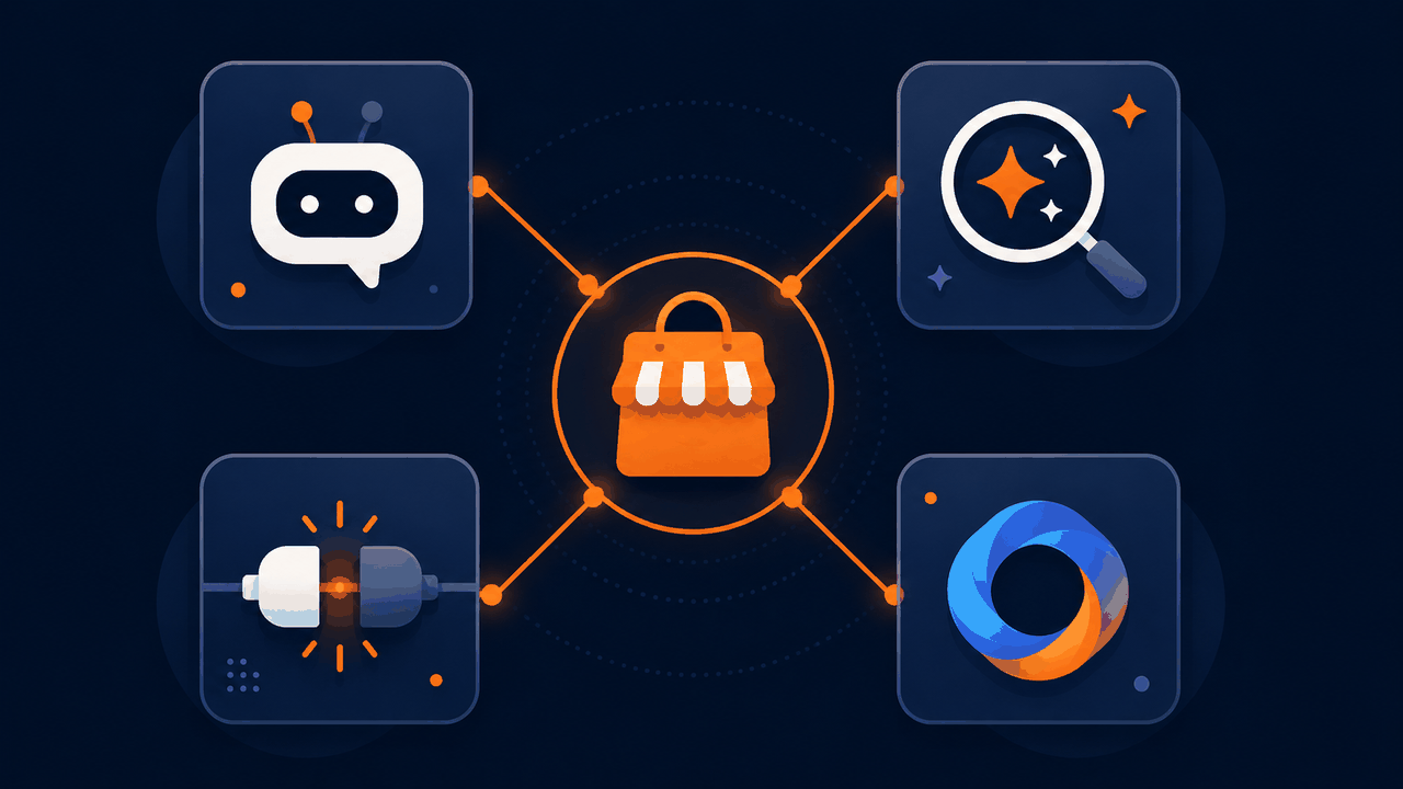 The agentic commerce protocol landscape in 2026: OpenAI and Stripe ACP for ChatGPT, Google UCP for Gemini, Anthropic MCP used by Adobe, and Microsoft Copilot Checkout